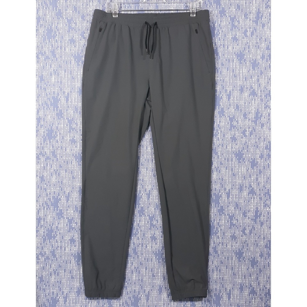 UNRL Jogger Pants Mens L Tall Tapered Leg Elastic Waist Performance Minnesota